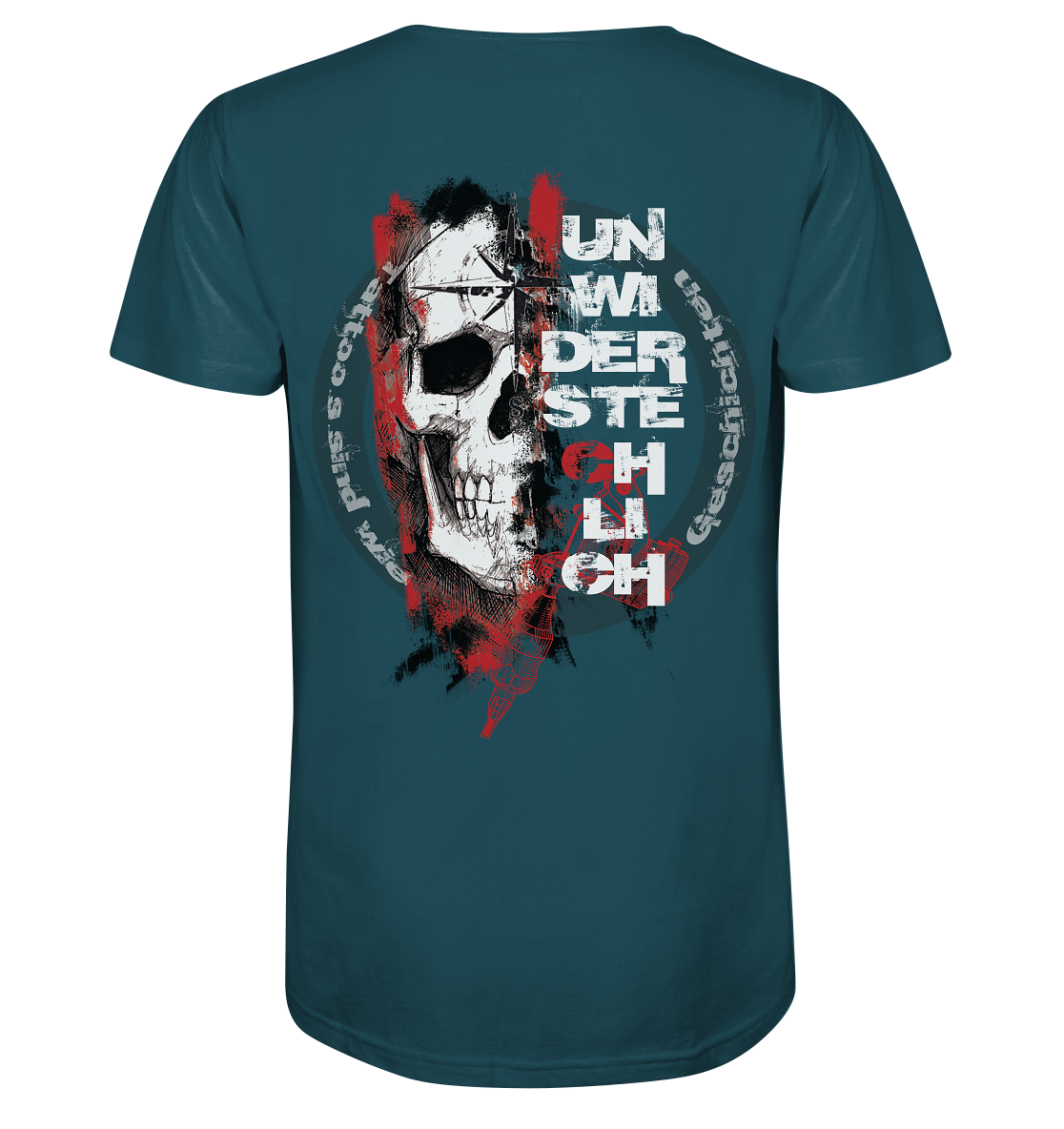 Schlüse-Ink ® Brand New Skull - Organic Shirt