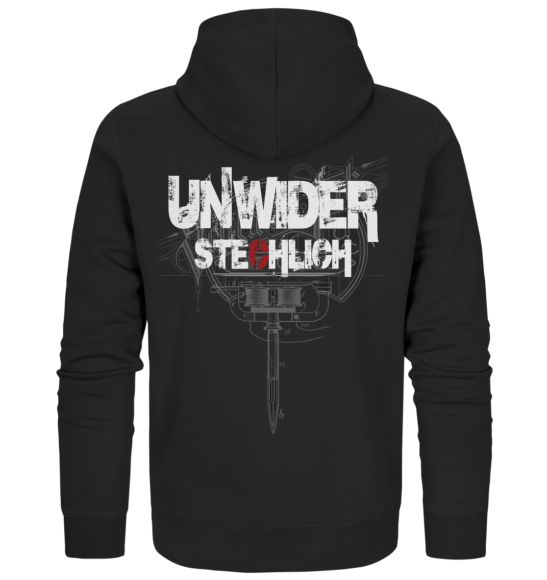 Schlüse-Ink® Unwiderstechlich - Organic Zipper dunkel
