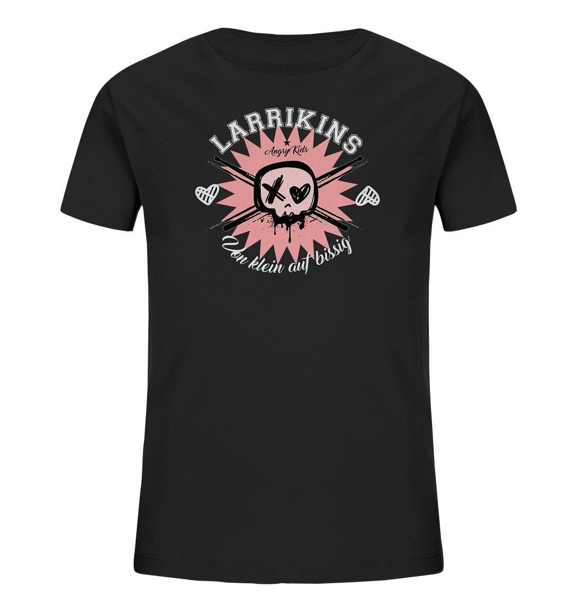 Larrikins Angry Kids - Kids Organic Shirt