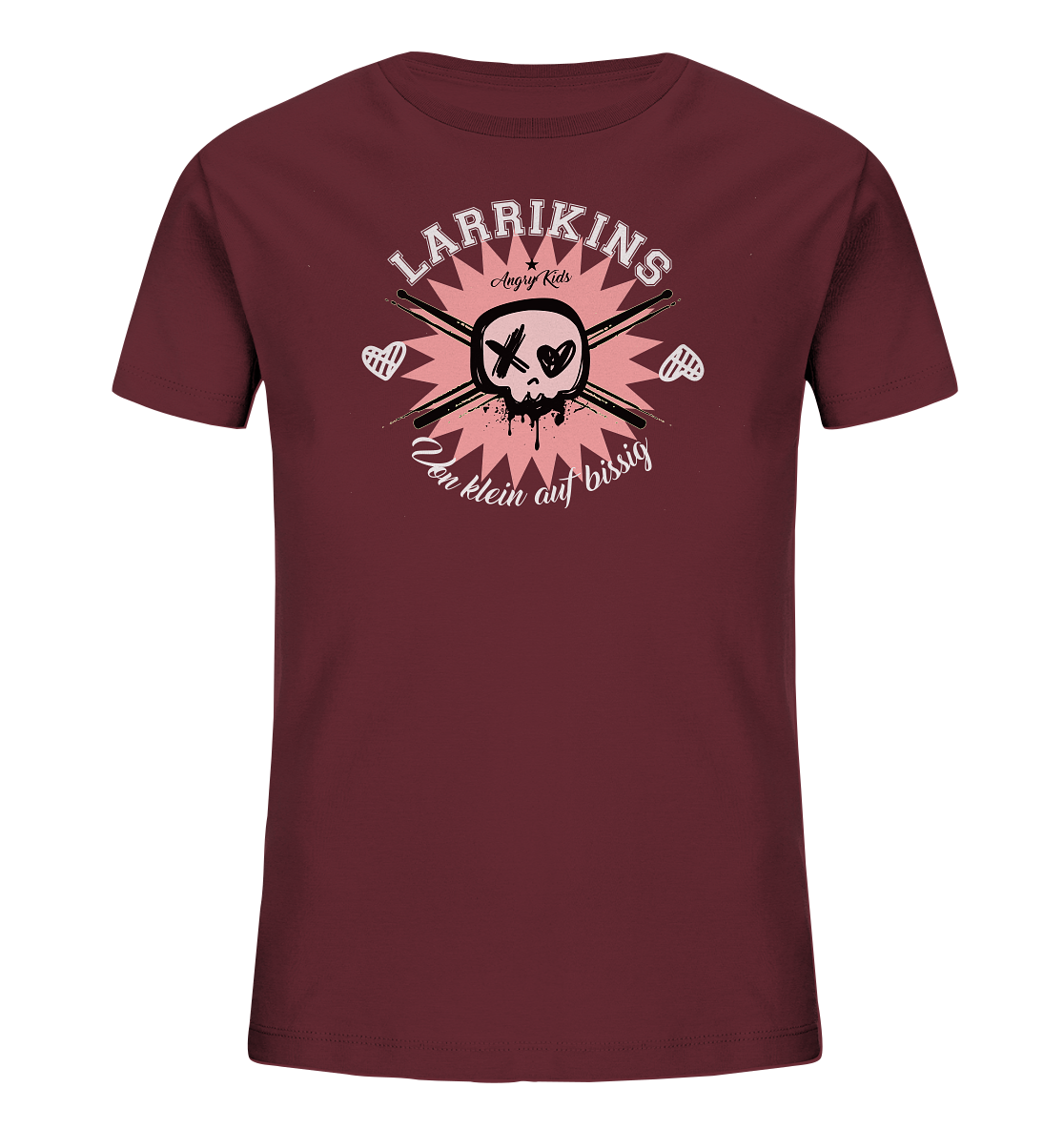 Larrikins Angry Kids - Kids Organic Shirt