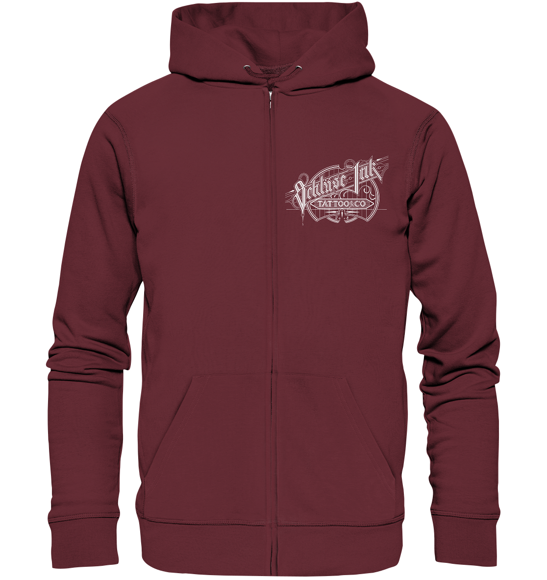 Schlüse-Ink ® Brand New Skull - Organic Zipper