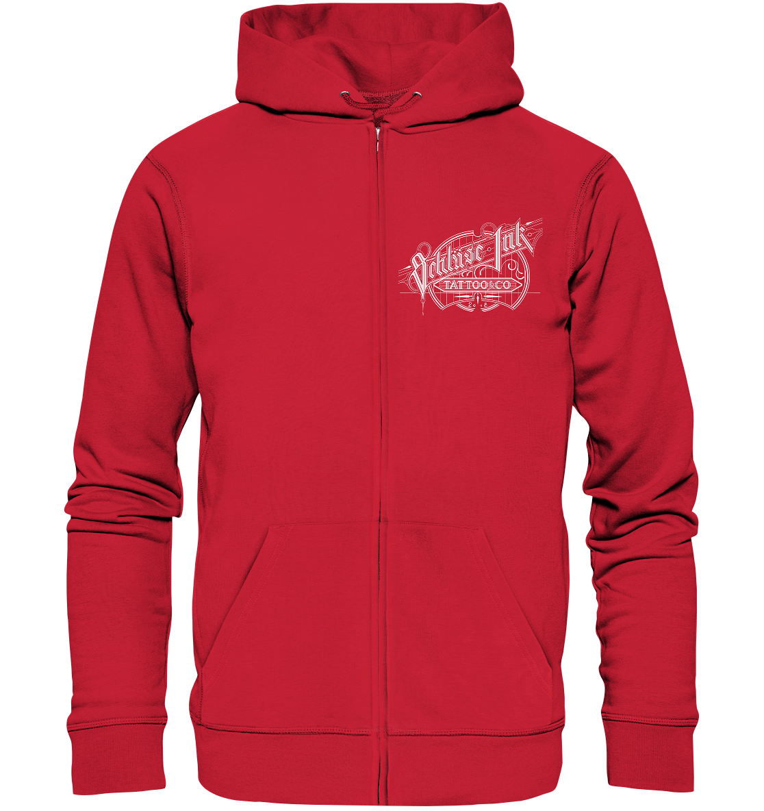 Schlüse-Ink ® Brand New Skull - Organic Zipper