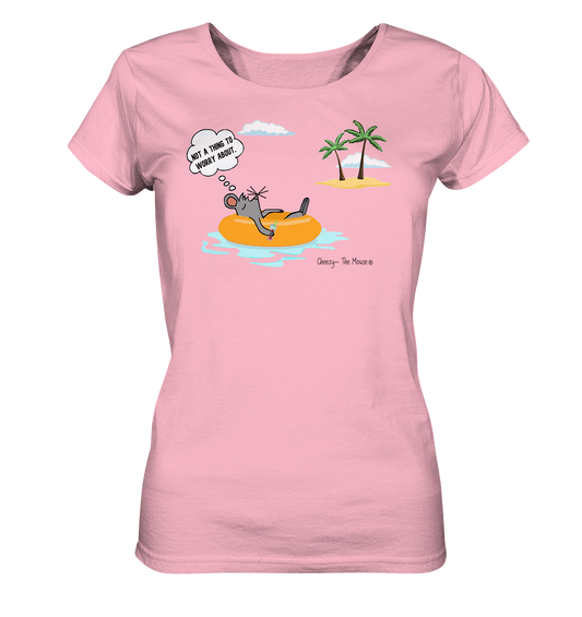Cheesy -The Mouse® - Am Meer - Ladies Organic Shirt