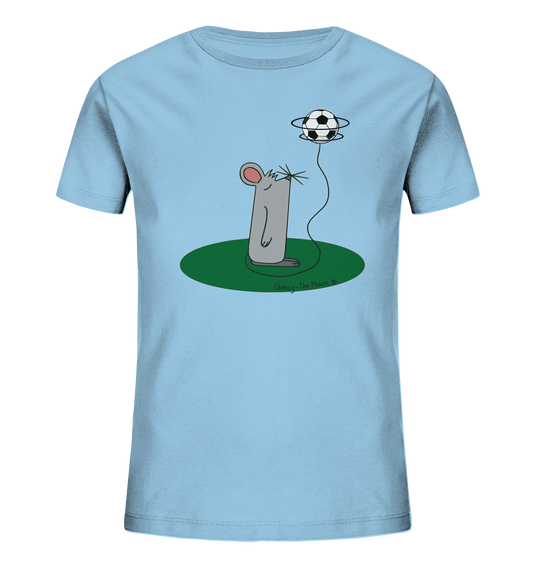Cheesy -The Mouse® im Fußballfieber - Kids Organic Shirt