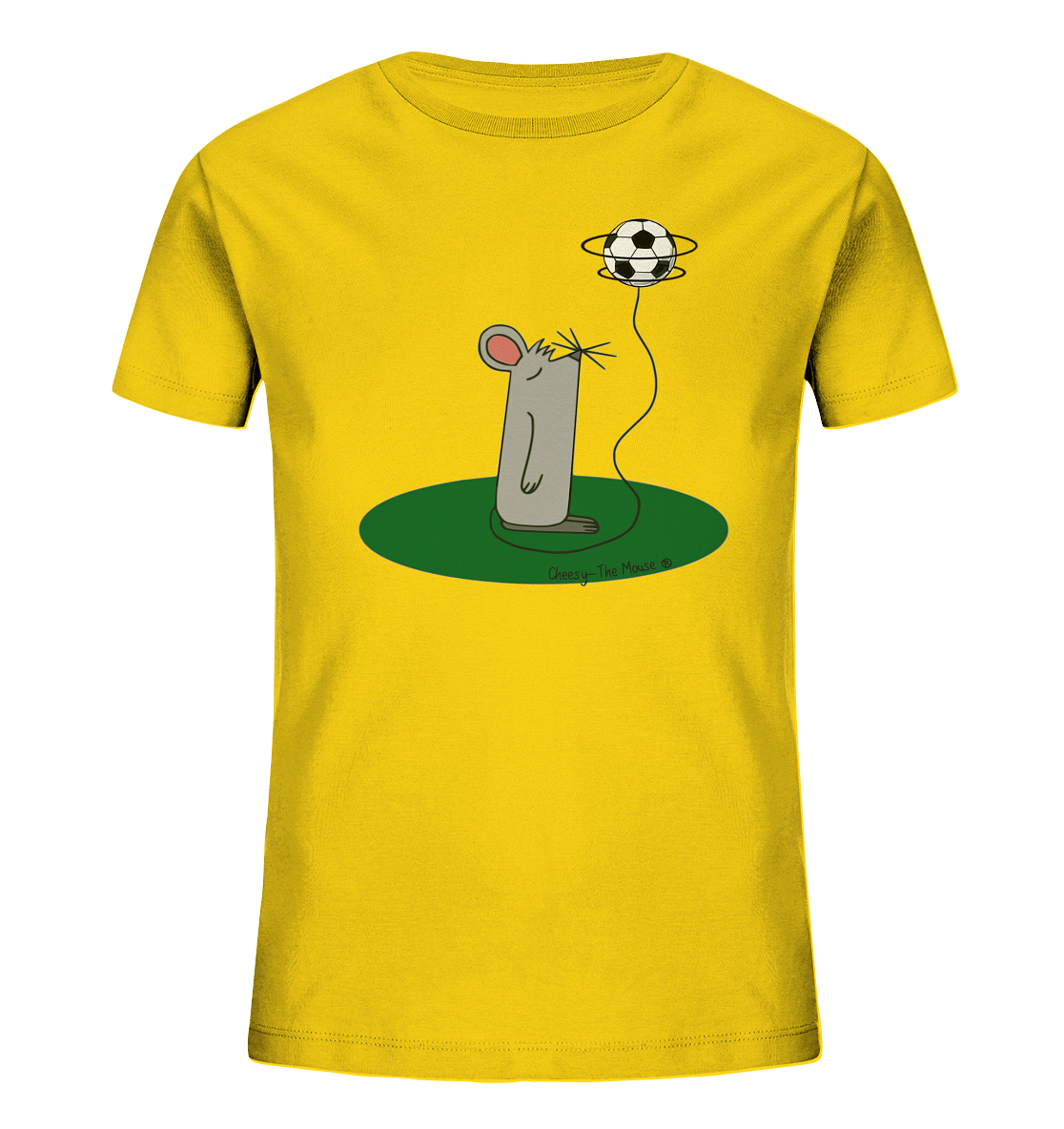 Cheesy -The Mouse® im Fußballfieber - Kids Organic Shirt