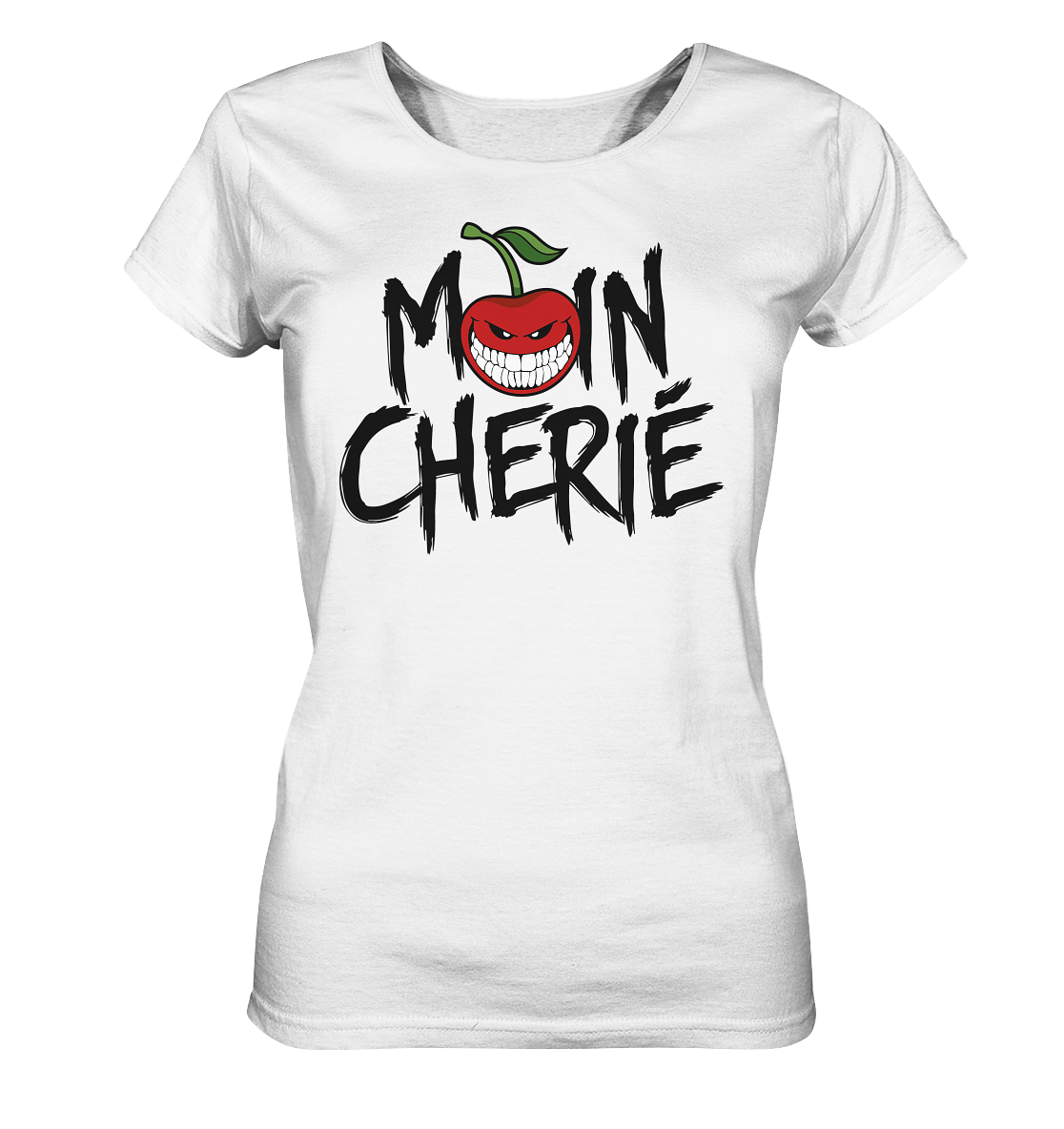 Moin Cherié - Logo schwarz - Ladies Organic Shirt - Ladies Organic Shirt
