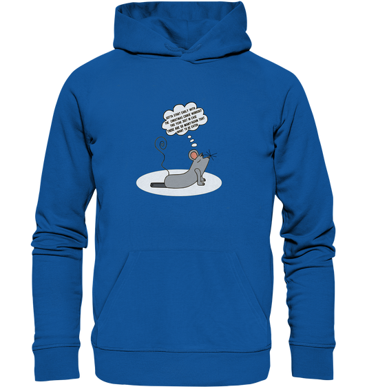 Cheesy -The Mouse® Workout before Christmas  - Organic Basic Hoodie