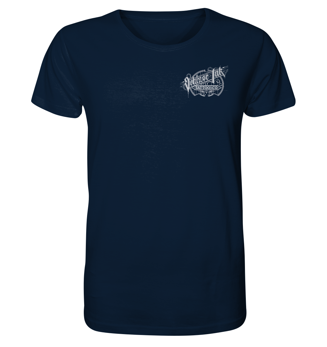 Schlüse-Ink® Kreuzstich Organic Shirt dunkel - Organic Shirt
