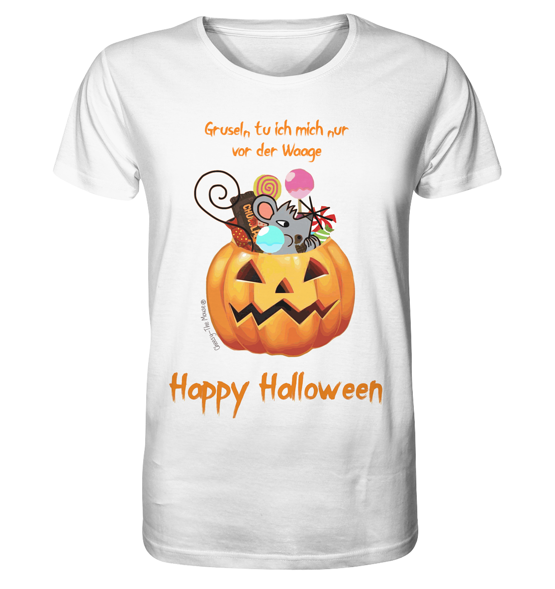 Cheesy -The Mouse® Happy Halloween - Organic Shirt