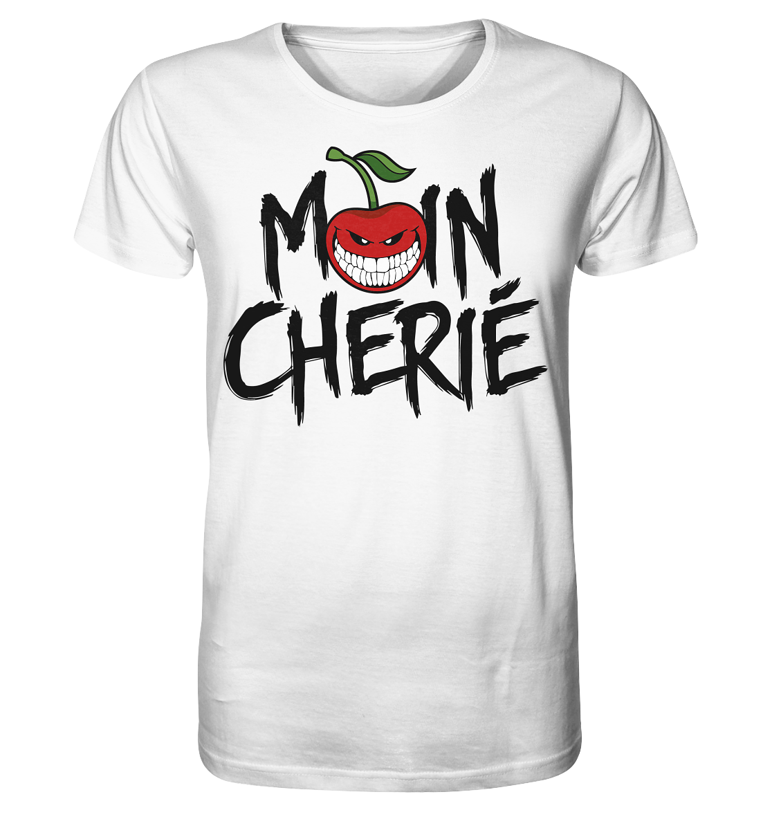 Moin Cherié - Logo schwarz - Organic Shirt