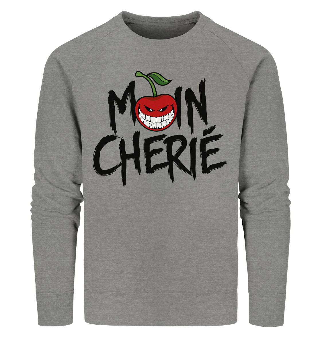 Moin Cherié - Logo schwarz - Organic Sweatshirt
